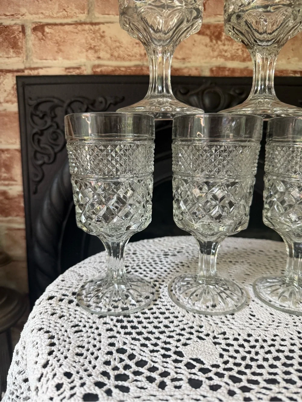 Wexford Stemmed Wine Glasses Stemware Goblet Set - 8-Piece